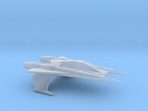 Space Race - #3 - Starfighter in Clear Ultra Fine Detail Plastic