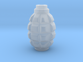 F1 (F-1) Grenade Mini Vase in Clear Ultra Fine Detail Plastic