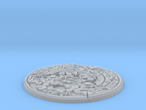 Aztec Medallion in Clear Ultra Fine Detail Plastic