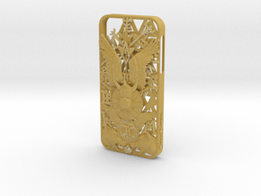 Ragnarök iPhone 5 Cover  in Tan Fine Detail Plastic