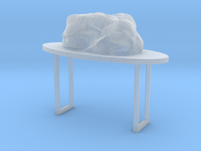 Chair Egg Cave in Clear Ultra Fine Detail Plastic
