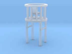 Chair Home in Clear Ultra Fine Detail Plastic