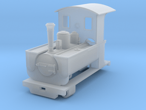 Couillet 2.5T (Based on the Minas de Barruelo loco in Clear Ultra Fine Detail Plastic