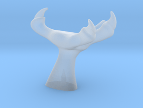 Talon Wall Hanger (Free 3D File) in Clear Ultra Fine Detail Plastic