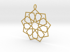 eastern ornament rounded in Tan Fine Detail Plastic