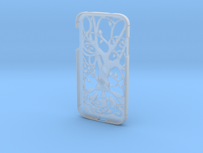 Samsung Galaxy S4 case "Tree of life" in Clear Ultra Fine Detail Plastic