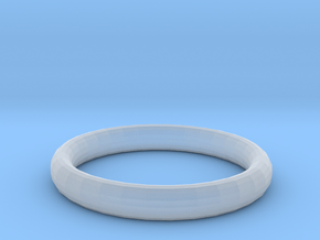 bangle 2 in Clear Ultra Fine Detail Plastic