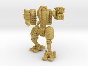 Heavy Mech suit in Tan Fine Detail Plastic