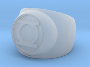 Green Lantern Ring- Size 4.5 in Clear Ultra Fine Detail Plastic