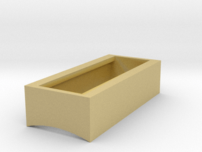 Control Box - BarGraph Surround Box in Tan Fine Detail Plastic