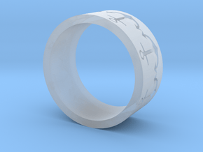 DG Ring 6 in Clear Ultra Fine Detail Plastic