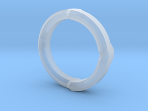 DG Ring 3 in Clear Ultra Fine Detail Plastic