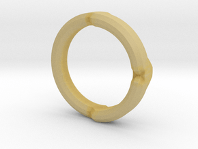 DG Ring 4 in Tan Fine Detail Plastic