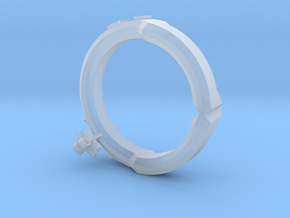 DG ring 5 in Clear Ultra Fine Detail Plastic
