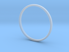 Bangle2 in Clear Ultra Fine Detail Plastic