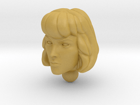 Carly Homage Exosuit Head For TF FOC JAZZ in Tan Fine Detail Plastic