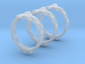EagleJet RH Ring in Clear Ultra Fine Detail Plastic