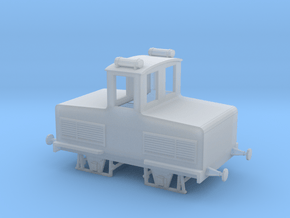 Accumulator model locomotive scale 1/87 in Clear Ultra Fine Detail Plastic