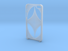 iPhone 5 case - thatch pattern in Clear Ultra Fine Detail Plastic