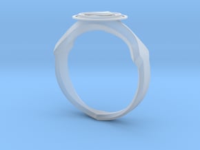 Christian Navigator Ring 2 in Clear Ultra Fine Detail Plastic