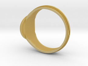 Christian Navigator Ring 3 in Tan Fine Detail Plastic