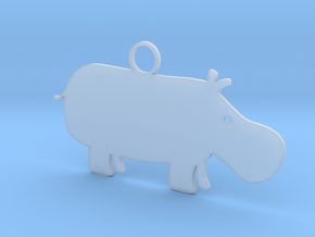 Wildlife Treasures - Hippo in Clear Ultra Fine Detail Plastic