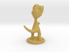 Poor T-Rex full-color miniature statue in Tan Fine Detail Plastic