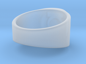 Lantern Ring in Clear Ultra Fine Detail Plastic