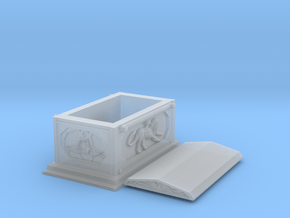 Temple - Coffin in Clear Ultra Fine Detail Plastic