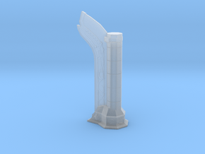Temple Gate in Clear Ultra Fine Detail Plastic