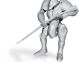 Mech Samurai - Musket in Clear Ultra Fine Detail Plastic