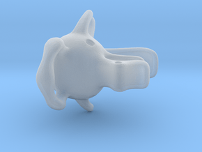 Dragoelephant Figurine in Clear Ultra Fine Detail Plastic