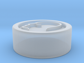 Circle 0.5" Sleep in Clear Ultra Fine Detail Plastic