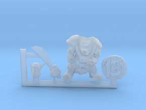 Orc Looter in Clear Ultra Fine Detail Plastic