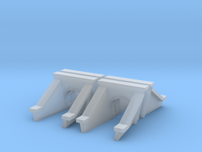 3 Foot Concrete Culvert HO Scale X 4 in Clear Ultra Fine Detail Plastic