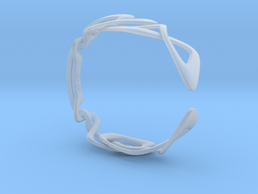 Kuleses Bracelet : The infinite Loop in Clear Ultra Fine Detail Plastic