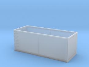 HO 1/87 Container 01 - Tie or Dirt (FUD material) in Clear Ultra Fine Detail Plastic