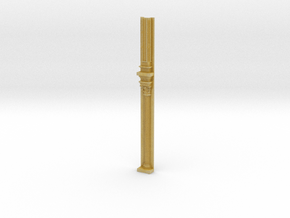 Miniature 1:48 Corinthian Pilaster in Tan Fine Detail Plastic