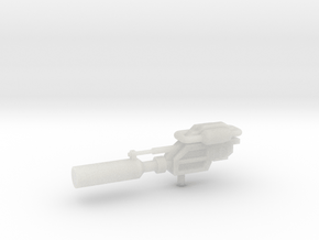 Prowlimus Gun in Clear Ultra Fine Detail Plastic