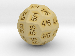 D36 Individual Numbers in Tan Fine Detail Plastic