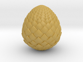 Game Of Thrones - Dragon Egg in Tan Fine Detail Plastic