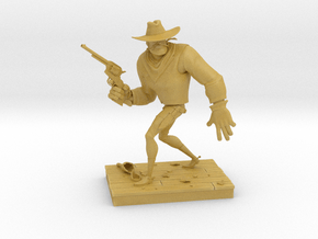 The Gunfighter (Large) in Tan Fine Detail Plastic