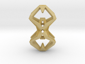 HEAD TO HEAD Excellence, Pendant  in Tan Fine Detail Plastic