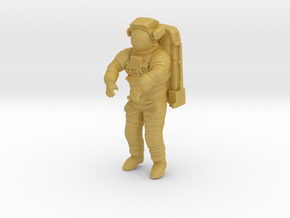 NASA Astronaut with space shuttle EMU suit (1:72) in Tan Fine Detail Plastic