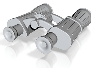 1:10 Binoculars in Clear Ultra Fine Detail Plastic