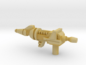 Space Spy Gun (3mm Handle) in Tan Fine Detail Plastic