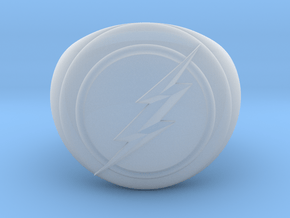 Flash Ring in Clear Ultra Fine Detail Plastic