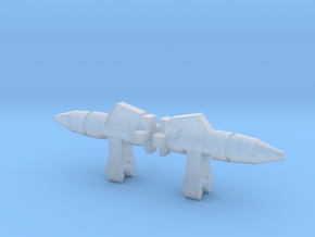 Searcher Missile (3mm clip) x2 in Clear Ultra Fine Detail Plastic