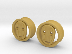 1 Inch No Face Tunnels in Tan Fine Detail Plastic