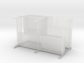 1:24 Welding Table in Clear Ultra Fine Detail Plastic